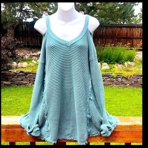 NWT- Hayden Cold Shoulder Sweater.